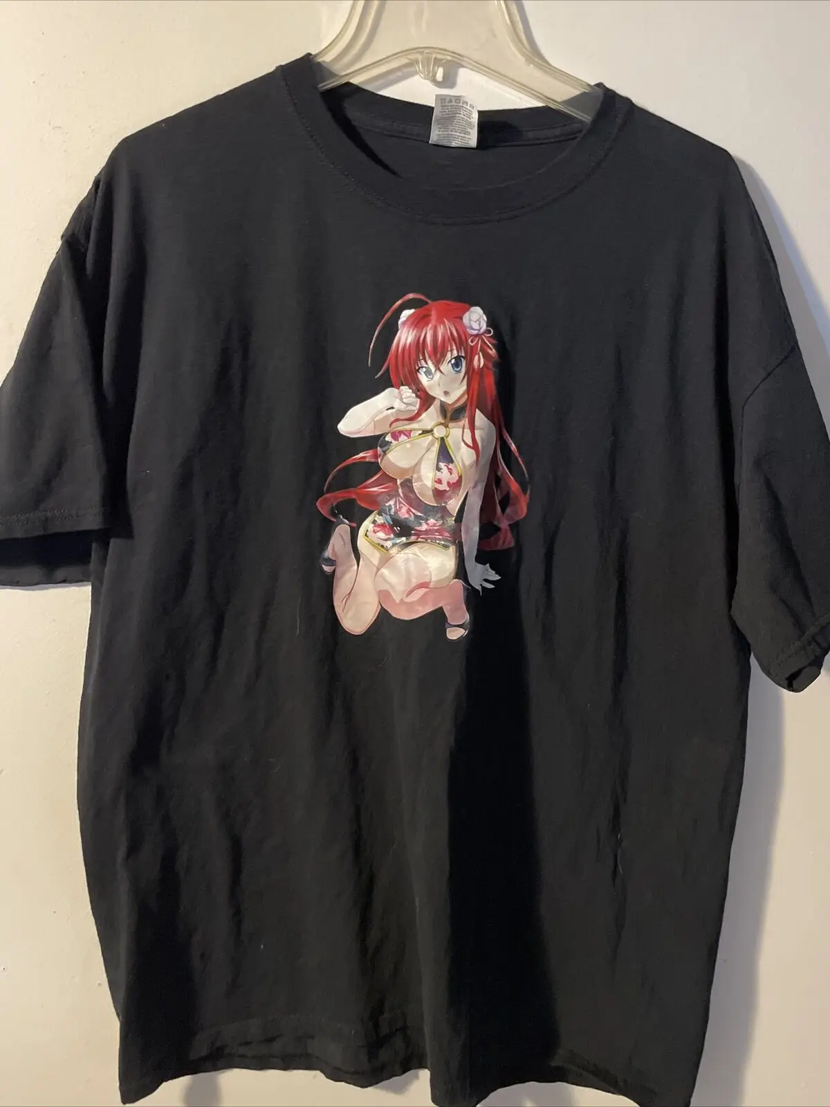 

Rias Gremory EXTRA LARGE T-SHIRT High School DxD ANIME WAIFU Graphic XL
