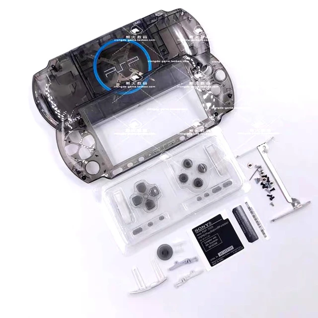 Funda protectora de buena calidad para consola de juegos PSP 3000 PSP3000,  carcasa completa de repuesto, Color azul - AliExpress