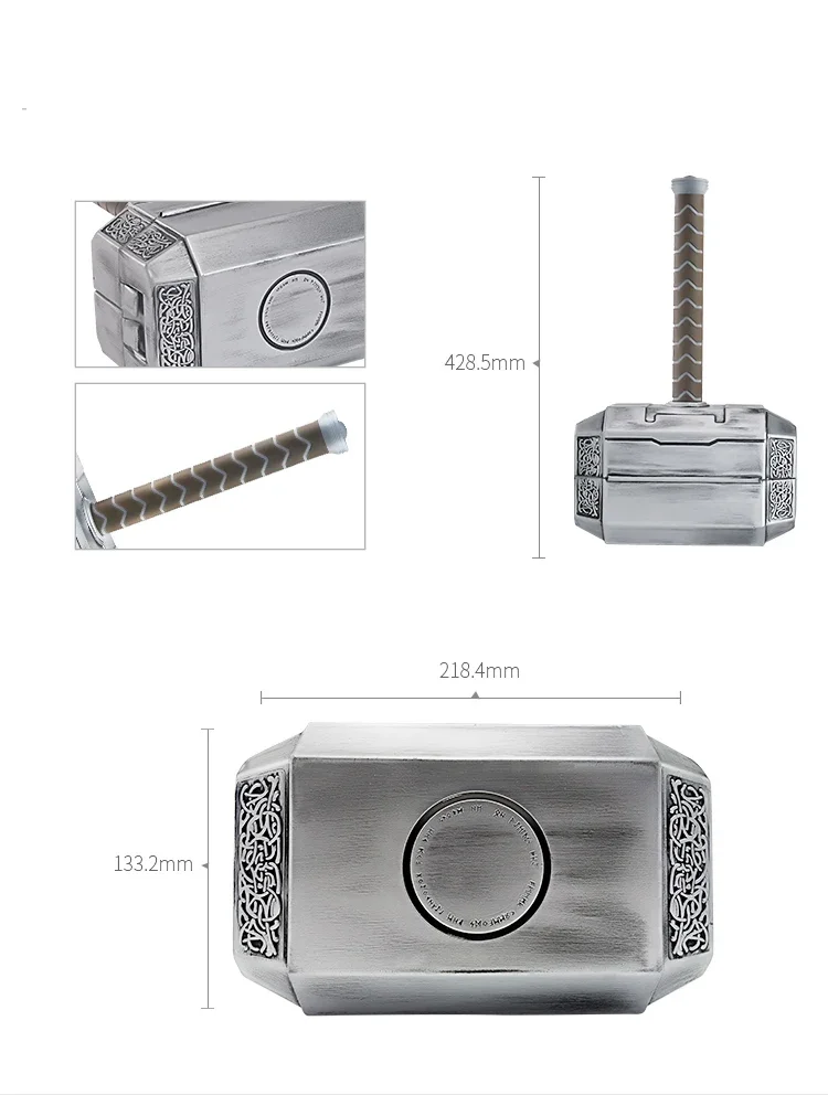 New Comic hammer tool set home hand tools box THOR Hammer no test pen 5