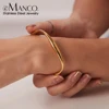 eManco Teardrop Twisted Cuff Bangles Bracelets for Women Adjustable 14K Gold Plated Chunky Open Cuff Bracelet Minimalist Party 1