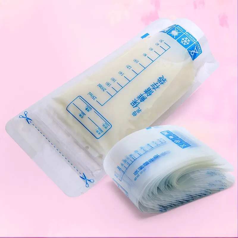 Breastmilk Storage Bag 30pcs 250ml Self Standing