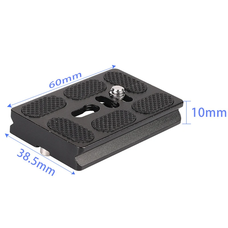 핫세일 PU60 60mm 볼헤드 아카 삼각대용 범용 퀵 릴리즈 QR 플레이트