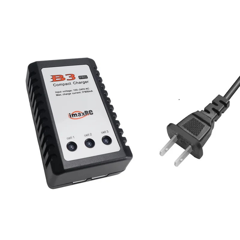 Chargeur intelligent B3 pour batteries drone, face avant avec indicateurs de puissance 10W/20W