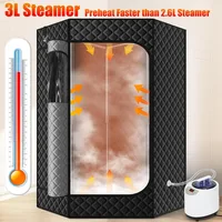 Extra Large Sauna Box, Steam Sauna, Portable Sauna for Home, Sauna Tent with 3L Steamer, Folding Chair and Remote Control 2