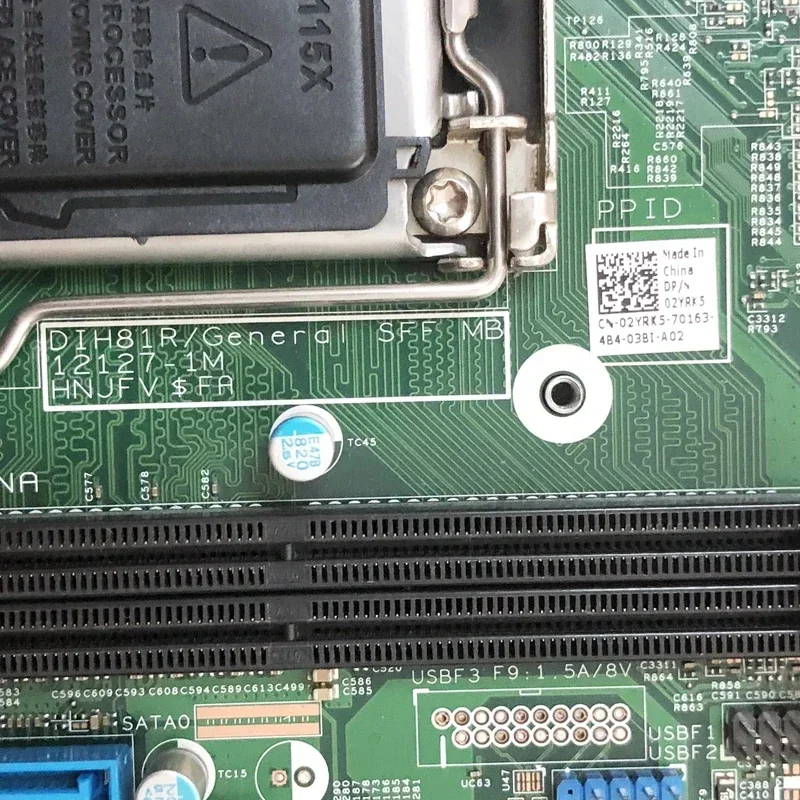 CN-02YRK5 For DELL Inspiron 3647 Motherboard DIH81R/General 12127-1M 02YRK5 2YRK5 Mainboard 100%tested fully work 3 CN-02YRK5 For DELL Inspiron 3647 Motherboard DIH81R/General 12127-1M 02YRK5 2YRK5 Mainboard 100%tested fully work