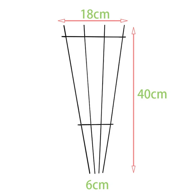 1 Db Növényi Támogató Keret Tartós Kreatív Hegymászó Szőlőállvány Diy Virág Szőlő Edénykert Szerszámok - Image 6