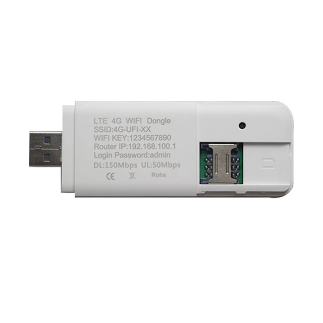 4G USB Modem Wifi Router USB Dongle 150Mbps Wireless Hotspot Pocket Mobile Wifi 6