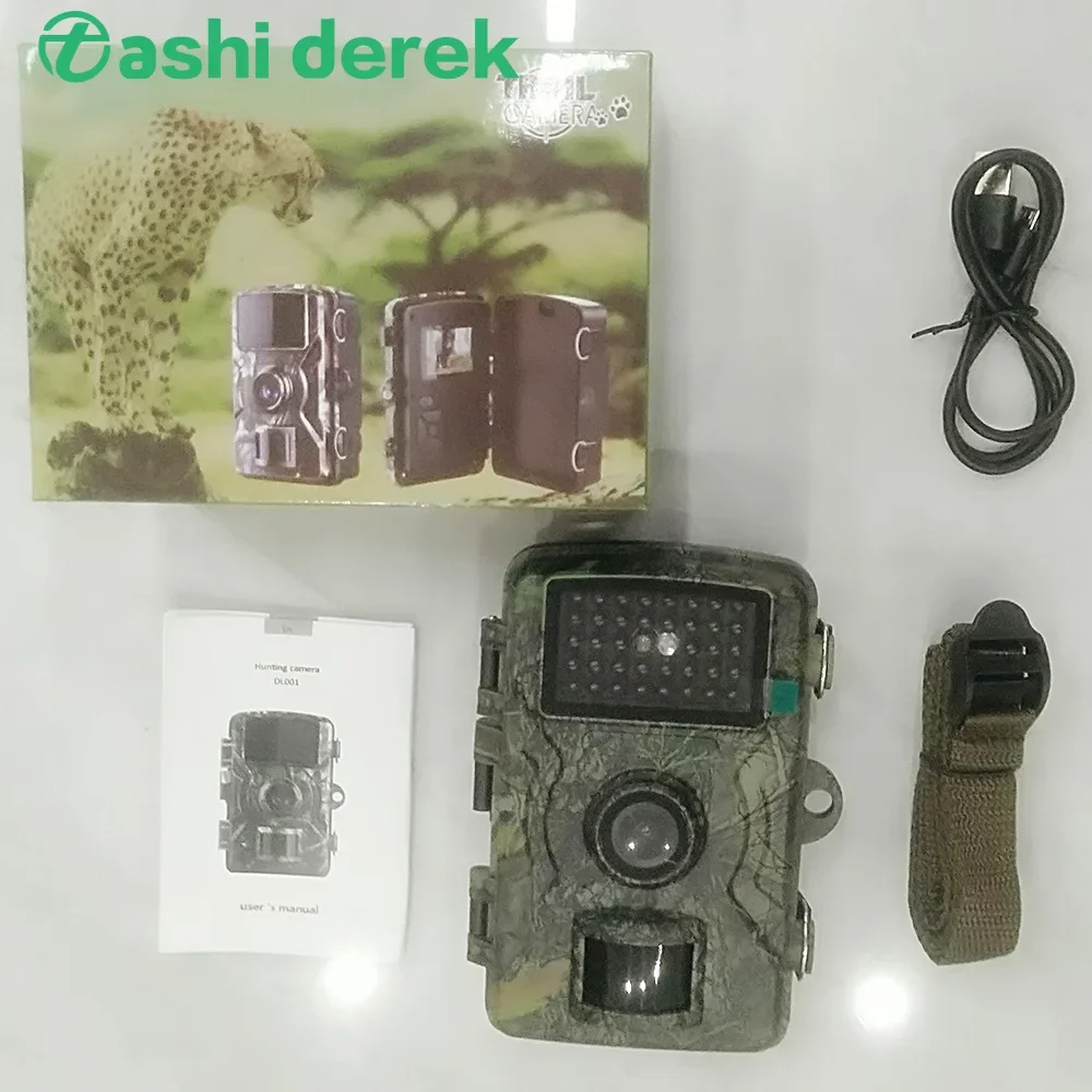 Wild HD hunting ultra-wide angle Outdoor scientific research camera Security monitoring Tracking detection Infrared night vision