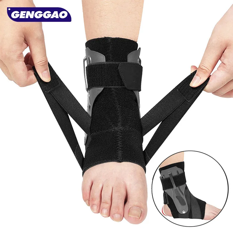 

1Pcs Ankle Brace for Sprained Ankle,Ankle Support Brace with Side Stabilizers for Men & Women,Ankle Splint Stabilizer Volleyball