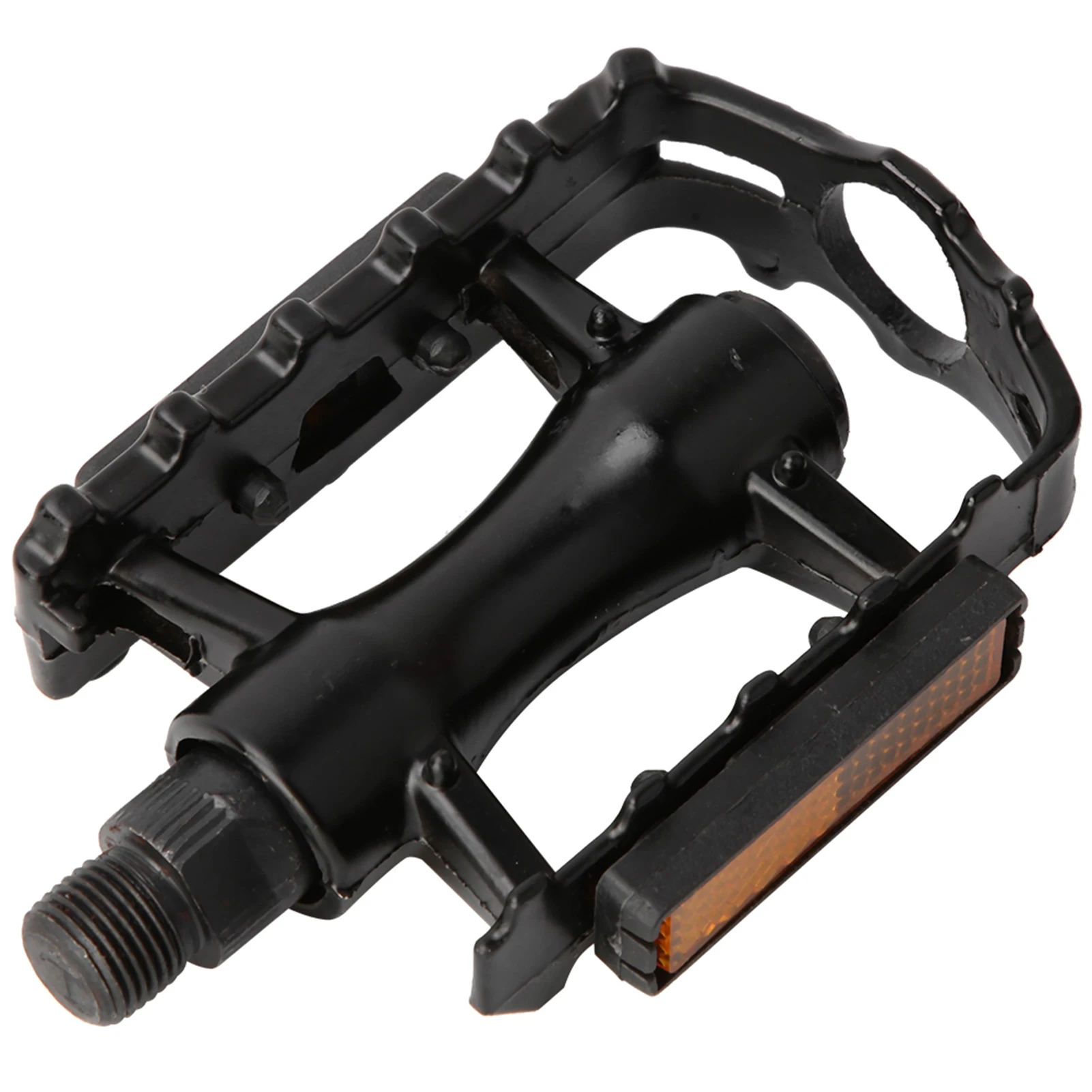 1 Pair Black Aluminium Alloy Mountain Road Bike Lightweight Pedals  Replacement Part Aluminium Alloy Pedals