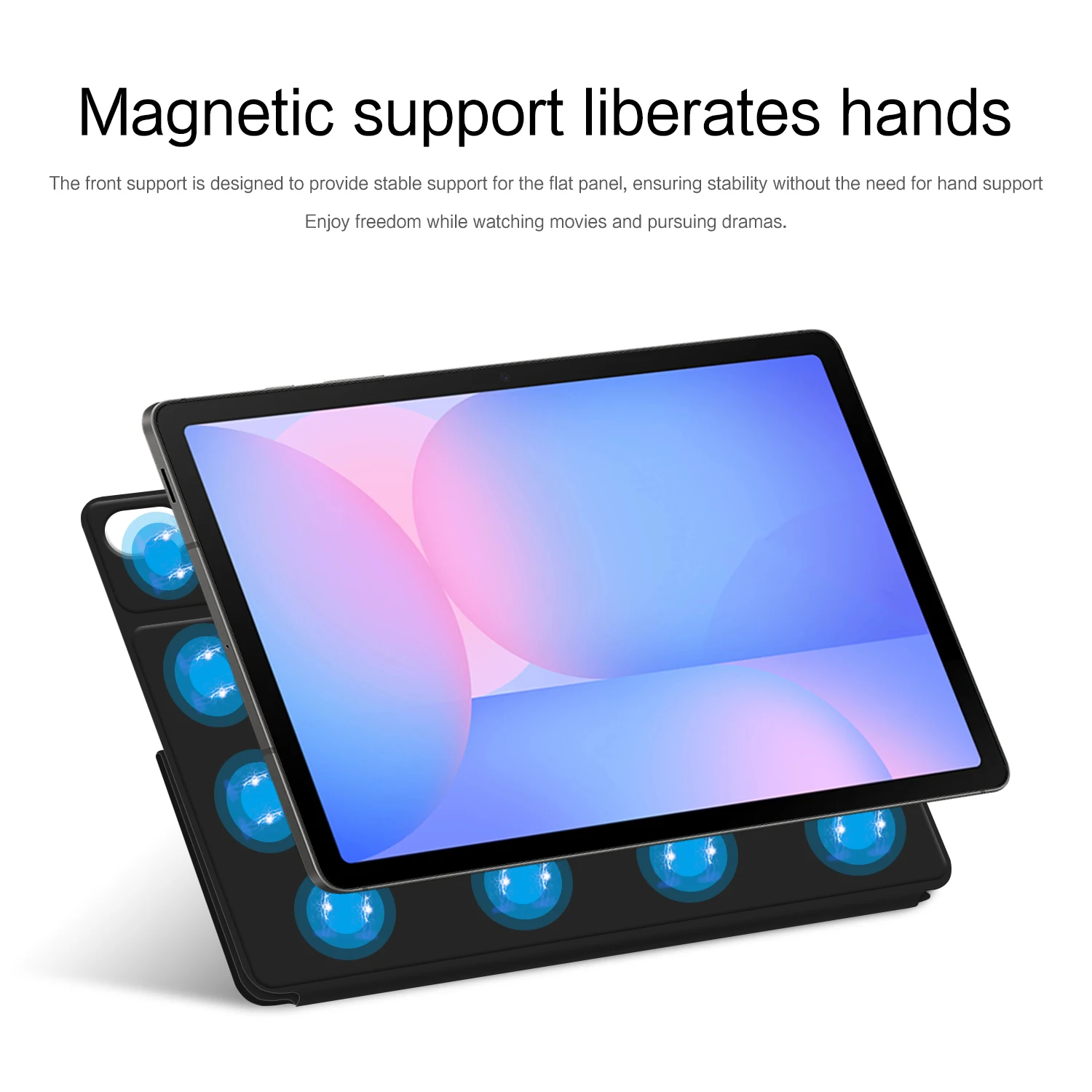 Premium Magnetic Smart Tablet Cover with Stand, 10.9-Inch Sleeve