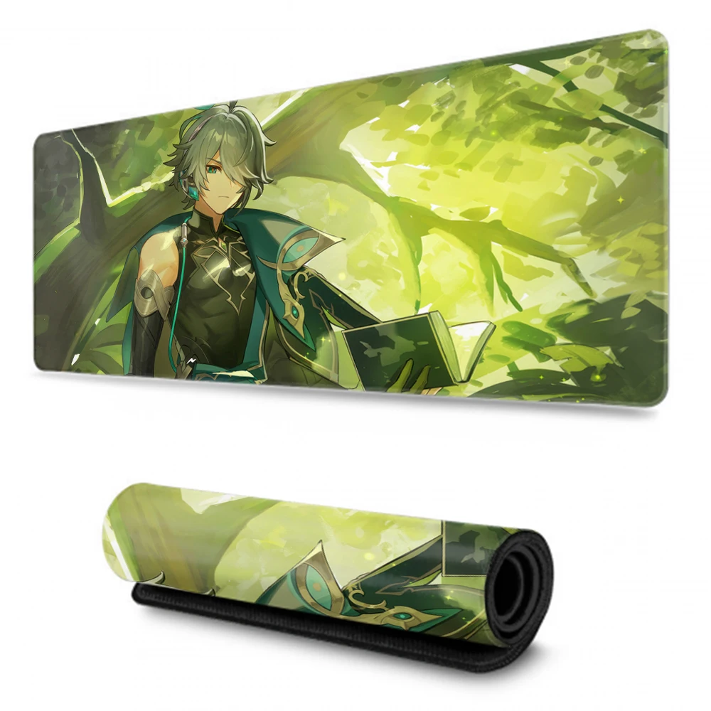 Alhaitham Large Mouse Pad Genshin Impact Mousepad Genshin Keyboard