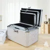 Hand-Held Aluminium Alloy Piggy Bank for Adults, Cash Saving Bank, Coin Organizer, Money Safe Box, Home Decoration Safe Gift 6