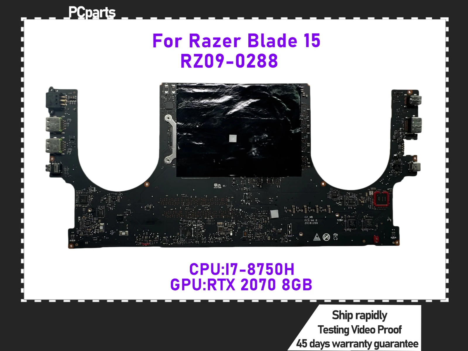 PCparts Original RZ09-0288 For Razer Blade 15 Elite Edition 2019