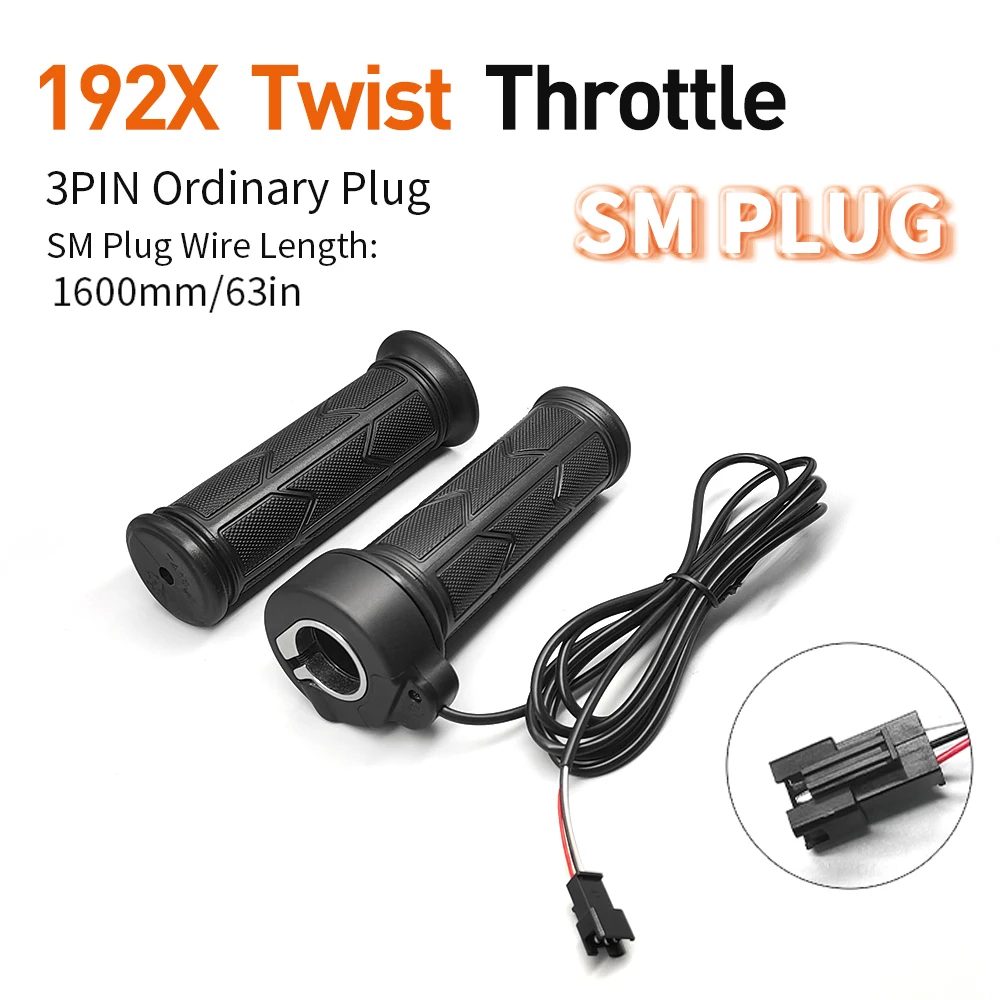 Twist Throttle, 1 Paar Full Twist Throttle Ebike Draagbare Lichtgewicht