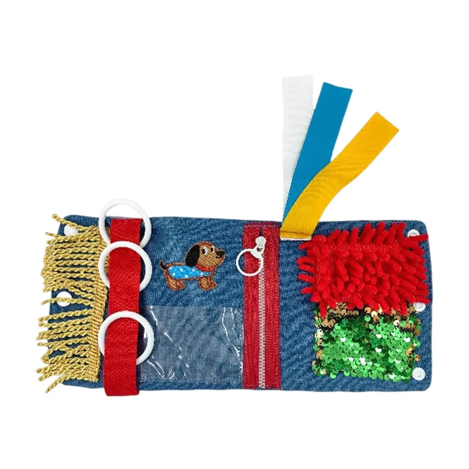 감각 장난감 노인용 손목 커프를 위한 다용도 휴대용 감각 도구 담요