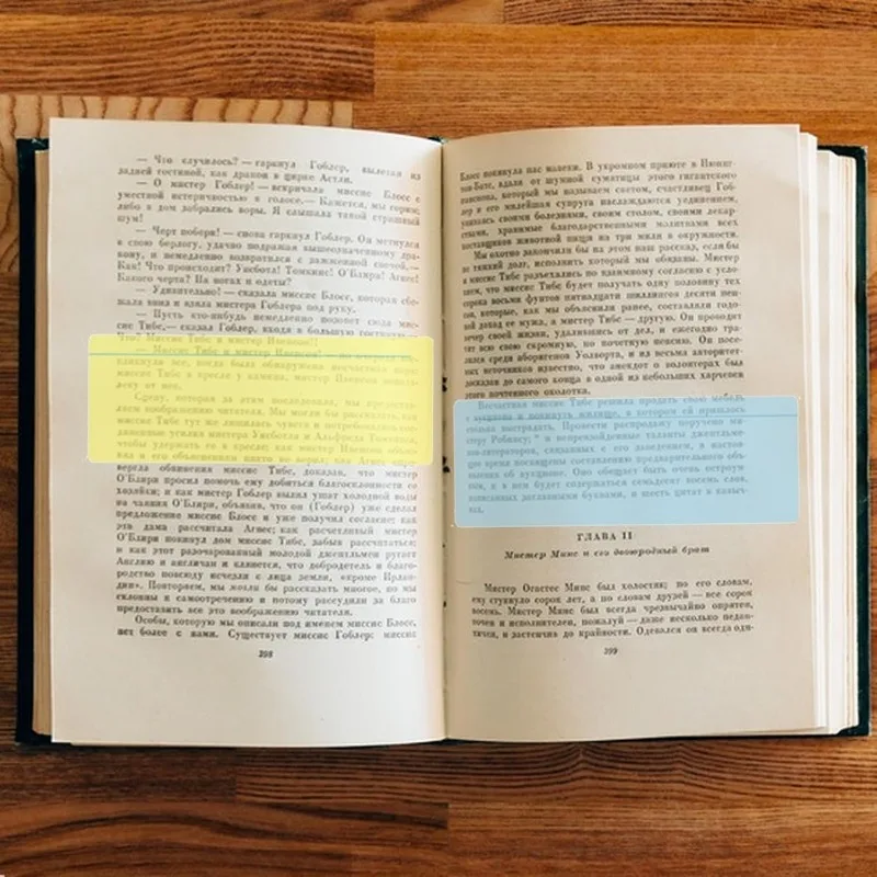 난독증을 위한 8개의 독서용 자, 어린이를 위한 시각적 스트레스를 줄여주는 컬러 오버레이 독서 가이드 스트립