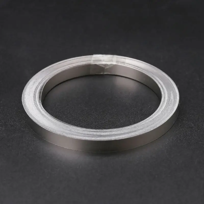 10m Nickel-plated Strip Tape For Li 18650 Battery Spot Welding 0.1x5mm/0.15x6mm 4