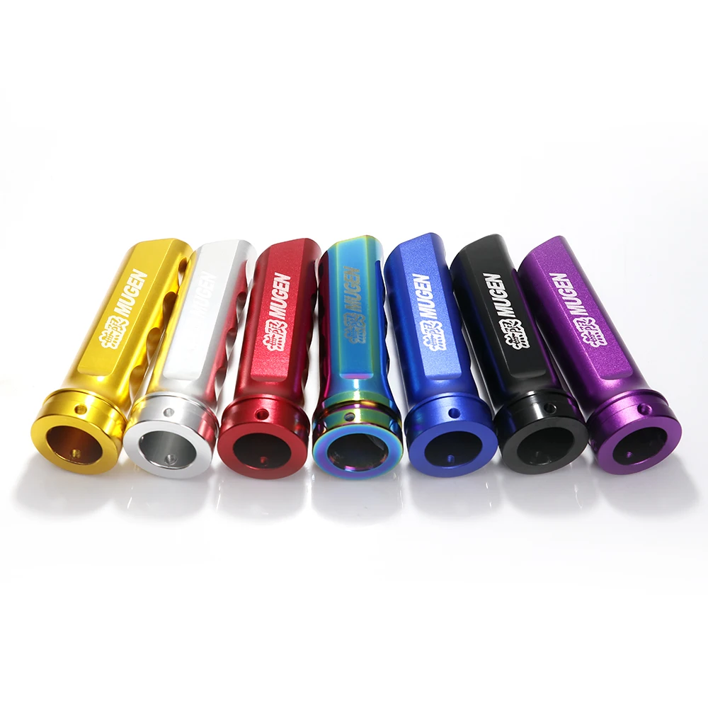 

Mugen Aluminum Car Handle Hand Brake Sleeve handbrake Cover Universal Fitment