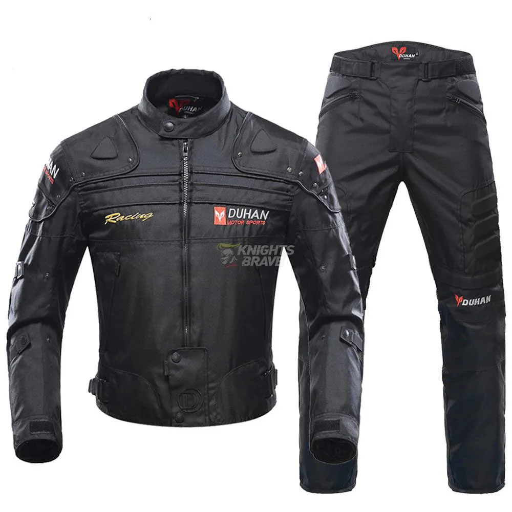 

DUHAN Winter Motorcycle Jacket Men Motorcycle Racing Suit Protective Gear Chaqueta Moto Hombre Hip Protector traje motociclista