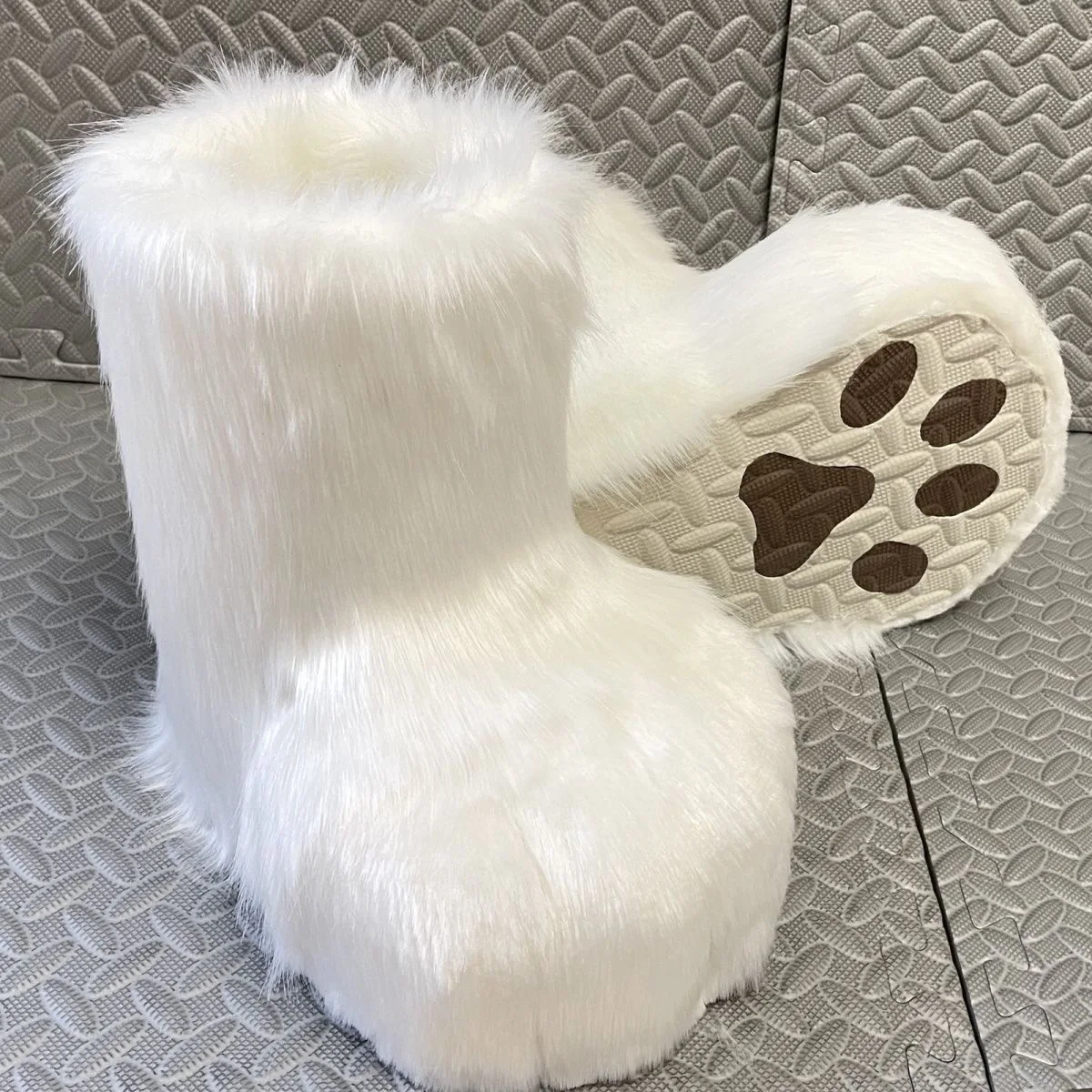 Fursuit Sheep Shoes Furry Boots Cosplay Animal Shoes Cat Prop Beast Claw Shoes Paw