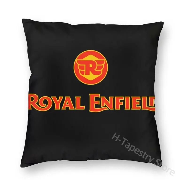 

45x45cm Royal enfields Pillowcase Car Home Decoration Cushion Cover Sofa Living Room Bedroom Decoration Pillowcase