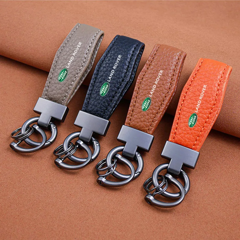 Anti Lost Keychain Car Key Chain Car Accessories Gift For Land Rover LR4 Range Rover Sport Freelander 2 Discovery Anti-loss