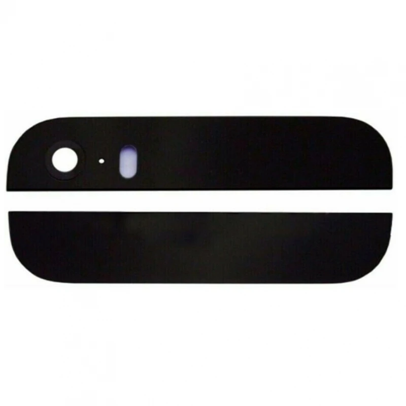 Obiettivo In Vetro Per Fotocamera Per Iphone 5S / Se Nero Top Trim Compatibile # Apple Iphone 5S (A1453, A1457, A1530, A1533) # Apple Iphone Se (A1662