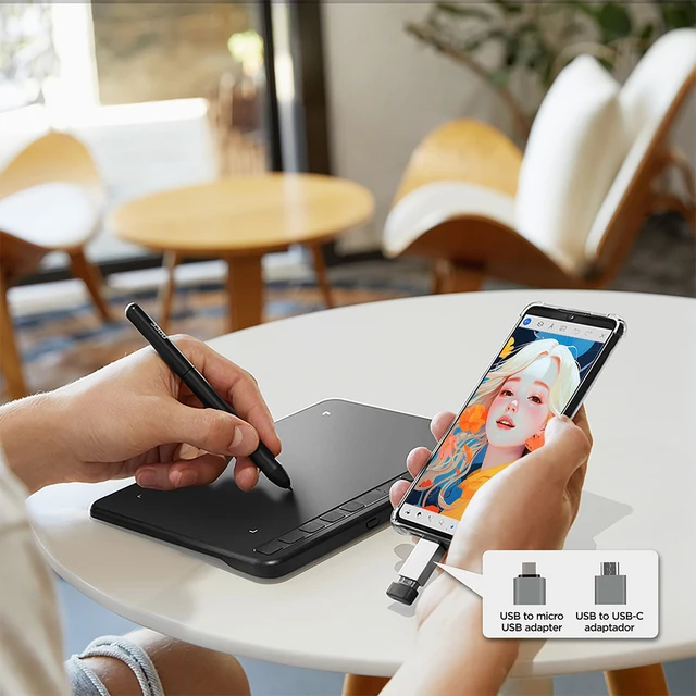 Graphics Tablet Usb Stylus Pad 8inch Pen Tablet For PC Android