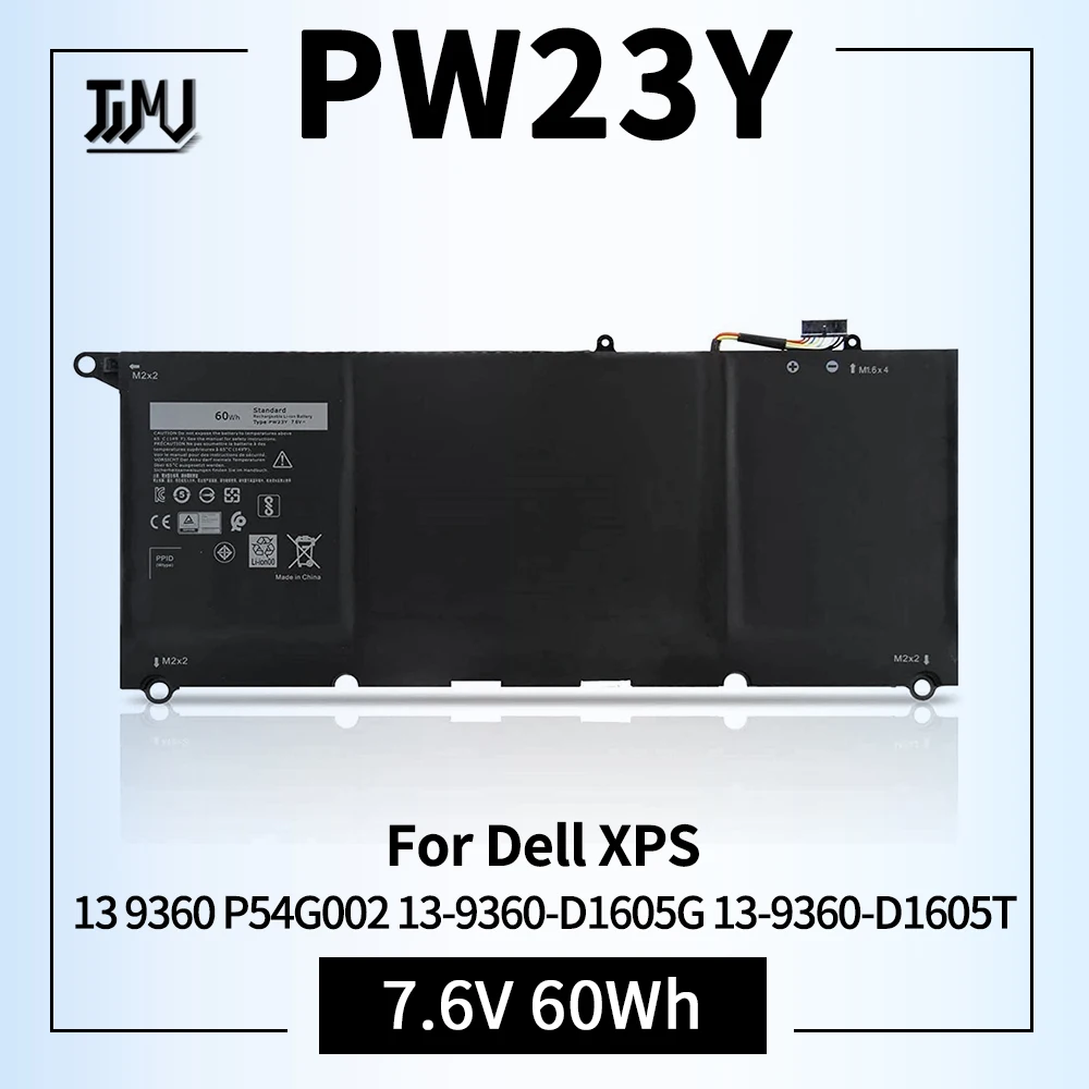 Batteria Per Laptop Pw23Y Per Dell Xps 13 9360 P54G002 Muslimexmuslimexmuslimexayb