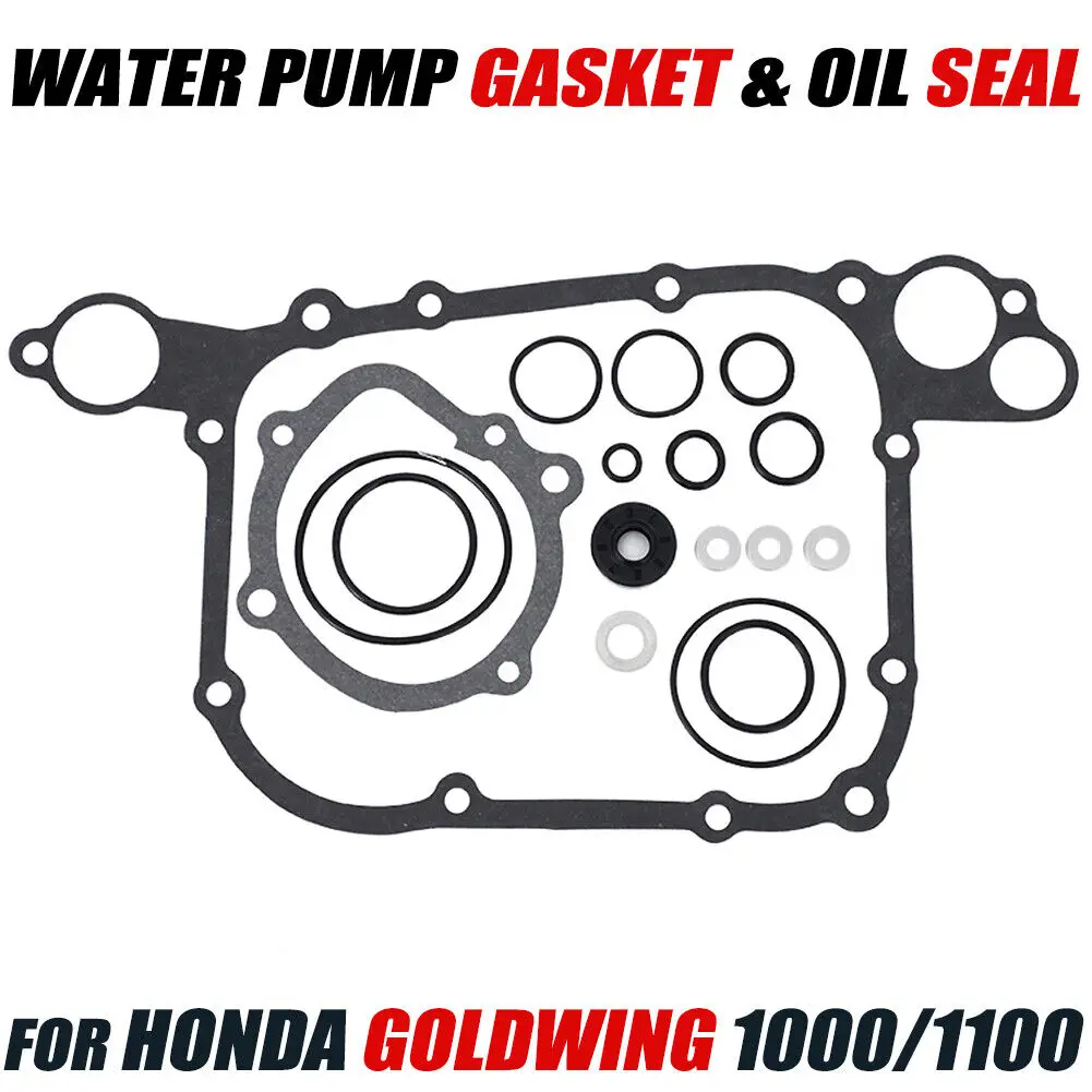 

For Honda Goldwing GL1000 GL1100 GL 1975 - 1983 Motorcycle Engine Water Pump Gasket Kit Seal Set