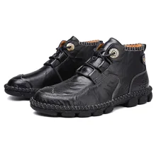 

Mans Ankle Boots Casual Shoes Men Martin Boots Vintage Fashion Men's Shoes