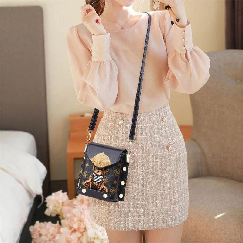 Top Brand Women's Bag Luxury Designer Handbag Fashion Chain One Shoulder Messenger Bag Fashion