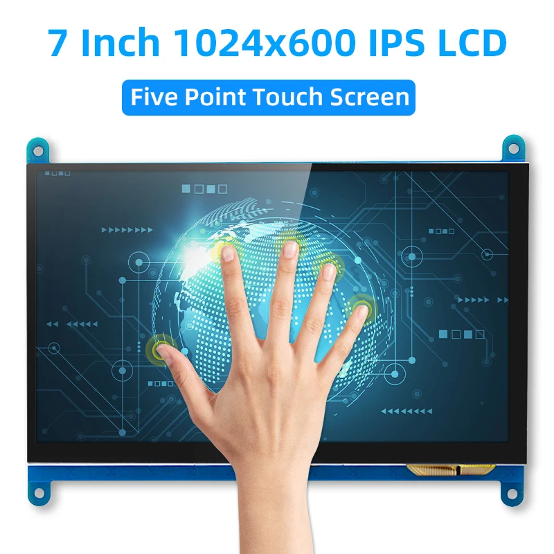 Raspberry Pi 4 Model B 2 4 8 Gb Ram + 7 Inch Ips Touch