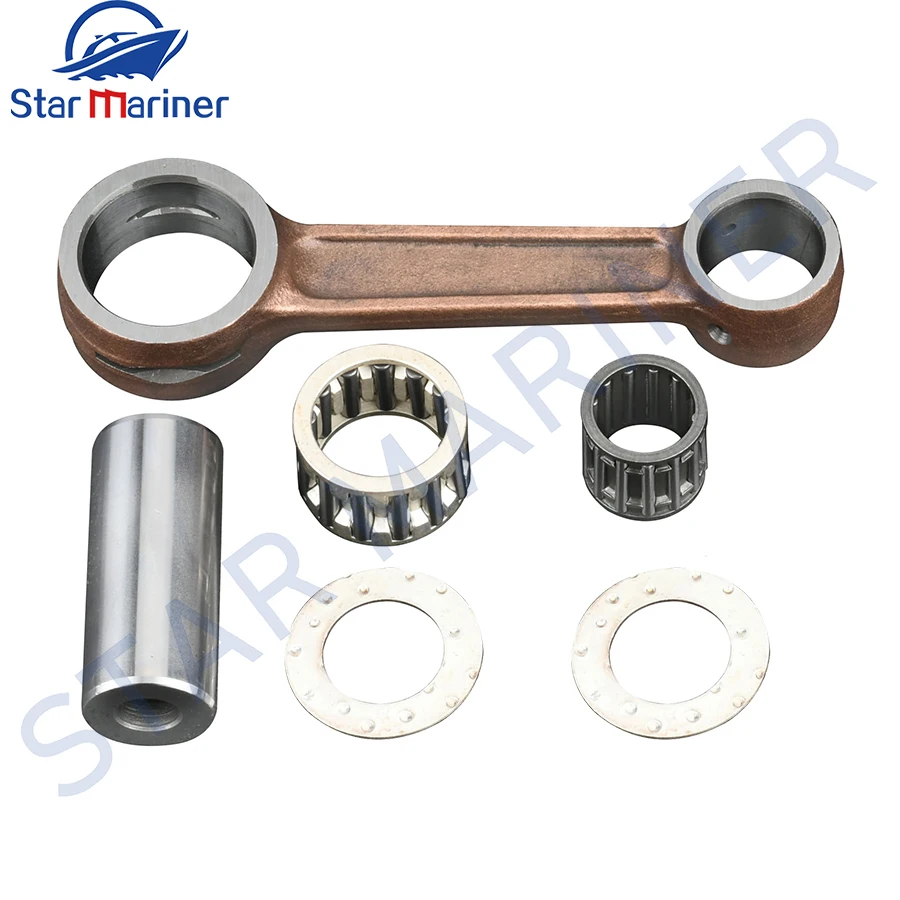 

Лодочный двигатель 12161-96300 12161-91L00, комплект Шатунов для Suzuki DT20 DT25 DT30 20HP 25HP 30HP Marine 18-1758, подвесной мотор