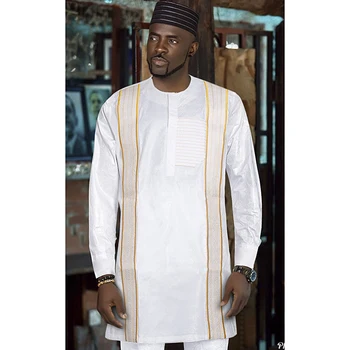 Olamide Embroidered Long Sleeve Dashiki Outfit