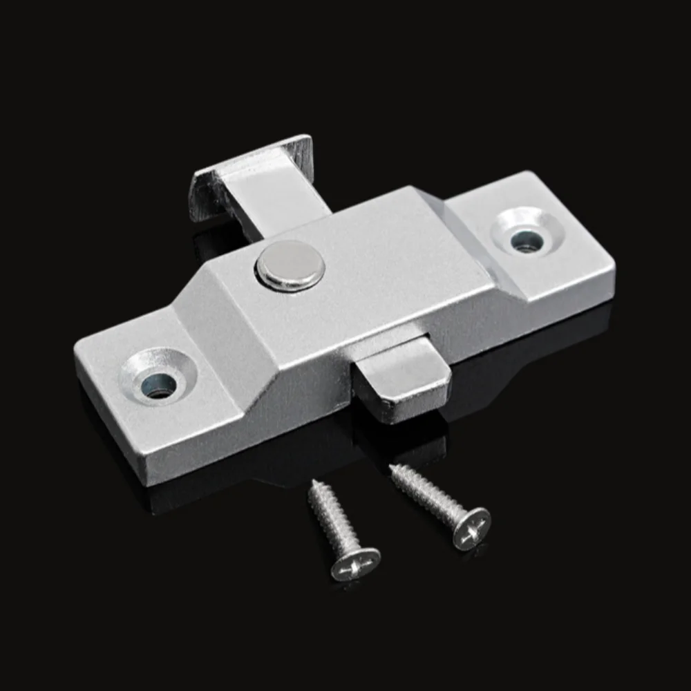 Description Picture 4 of itemNew Zinc Alloy Sliding Door Latch Hardware Durable Spring Latch Anti-theft Security Bolt Latch Door