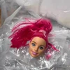 [Second hand products]1 Pieces 30cm Doll's Head Dark Skin 1/6 Doll's Accessories Dress Up Toy 4