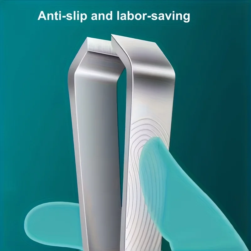 스테인리스 스틸 두꺼워진 정밀 눈썹 핀셋 고정밀 제모 핀셋 남성용 수염 핀셋