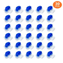 Premium 3-Pin Electric Cable Connectors for Robotic Lawn Mowers, 10-Pack (30PCS)