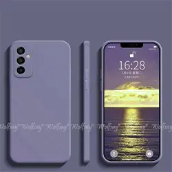 Liquid Silicone Anti - Drop TPU Phone Case - Durable Cover with Enhanced Protection - A23 4G (Lavender Grey)