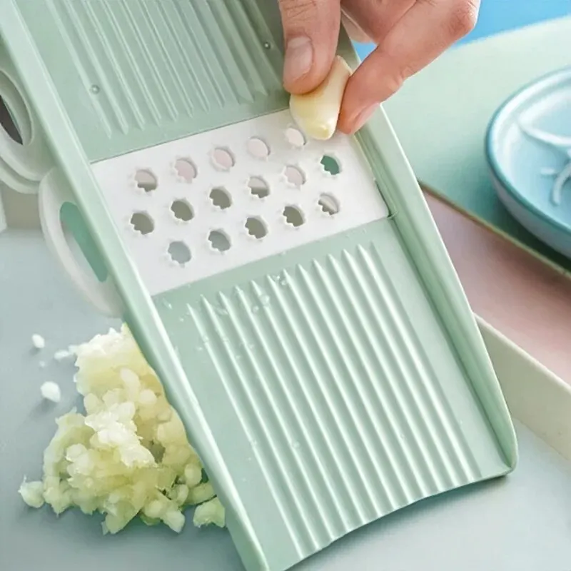 Vegetable Chopper 5 In 1 Potato Shredding Machine Slicing Chopper Home Kitchen Multi Functional Radish Scraper Rough Planer