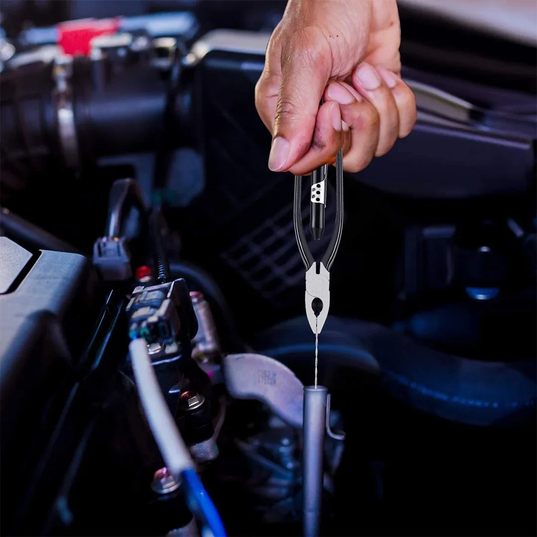 6/9 inch Pliers Lock Twister Tool Carbon Steel Safety Wire Twisting Pliers For Aviation Vehicles Racing Machinery Fuse pliers