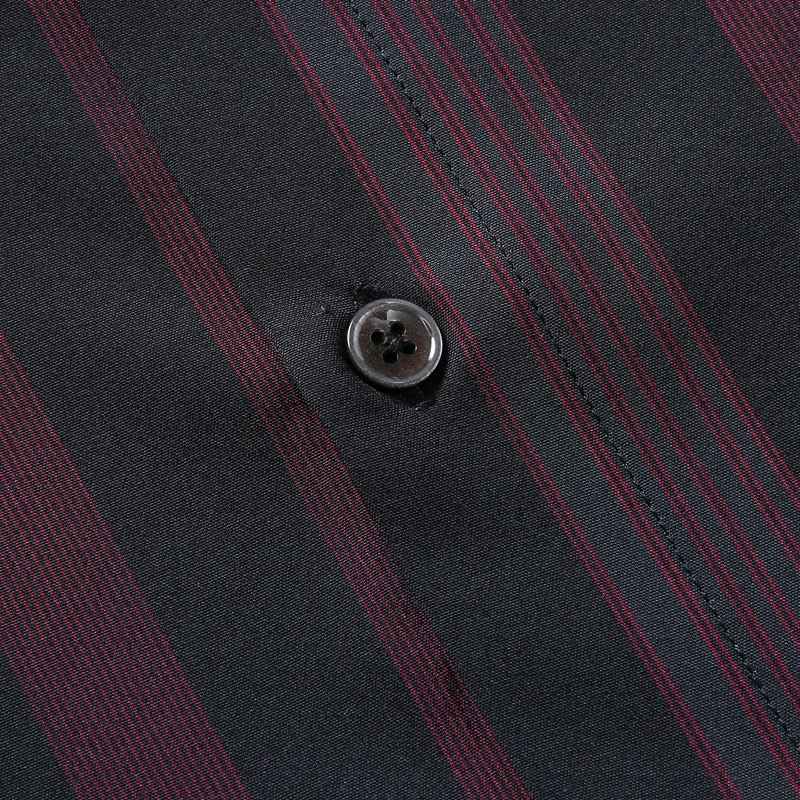 Männer Hemd Streifen Kurzarm Sommer Oversize 6XL 7XL 8XL 10XL Plus Größe Muster Eisig Kalt Mode Lässig Lose Männlich büro Rot – Detail 20