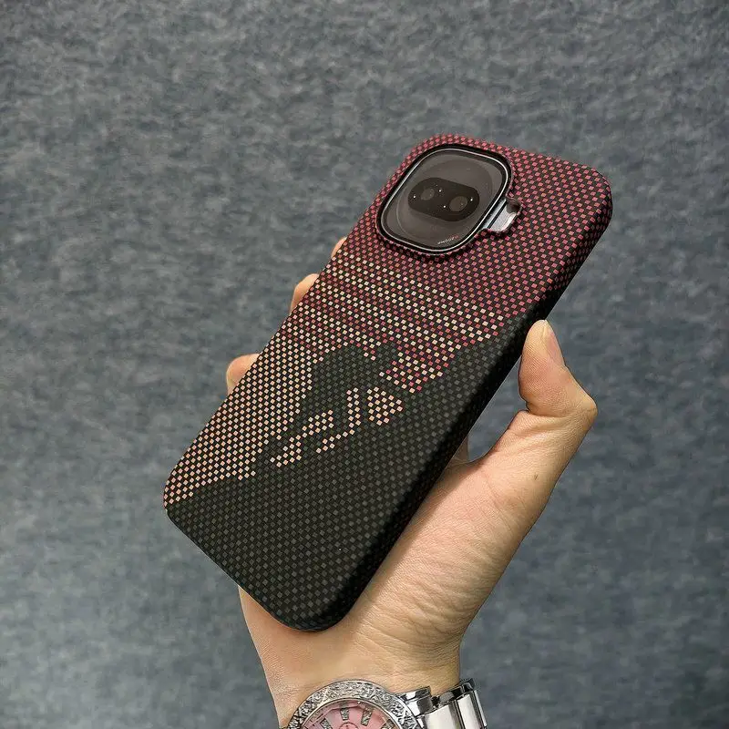 Stylish and Simple Carbon Fiber Ultra-thin Anti-drop Phone Case