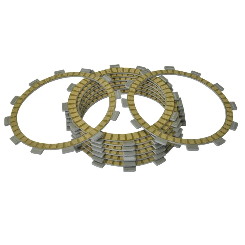 

8Pc Motorcycle Friction Clutch Plate For Yamaha XTZ660 TENERE 83-96 TT600 83-86 XT600 84-89 YFM660R Raptor 01-05 XT600E 90-95