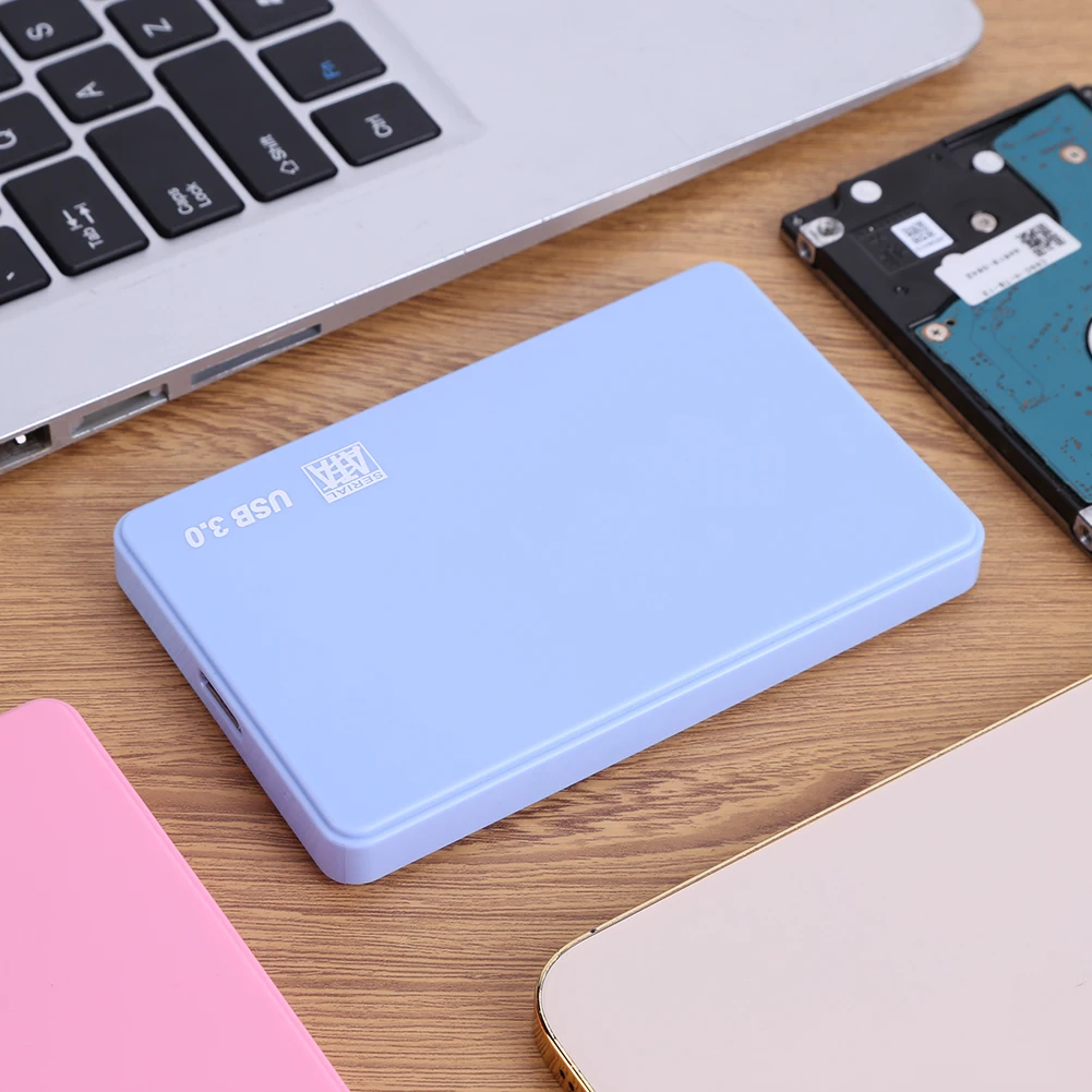 SATA To USB3.0 Hard Drive Enclosure Compatible with XP/win7/win8/win10 2.5in Portable HDD Enclosure for SSD External Storage