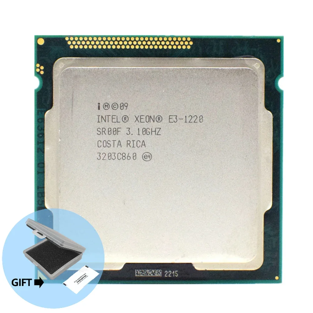 

Процессор Intel Xeon Φ E3 1220 3,1 ГГц четырехъядерный четырехпоточный ЦПУ 8 Мб 80 Вт LGA 1155