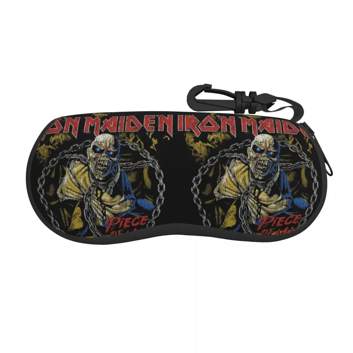 Iron Maidens Heavy Metal Rock Music Shell Custodie Protettive Per Occhiali Cool Sunglass Case Glasses Bag