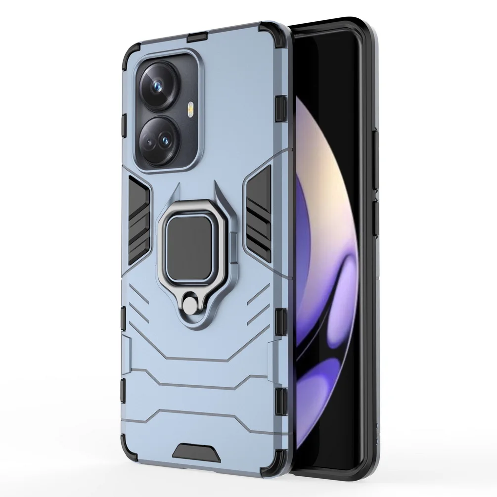 Custodia Porta Anello Staffa Per Realme 10 Pro + 9I 9 Pro 8I C33 C31 C35 C25Y 8 7 Realme Gt Neo 3T 3 Gt 2 Pro Gt Stand Hybrid Cover